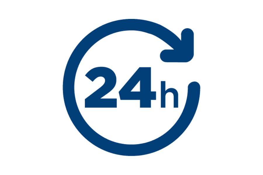 Horario de abertura 24 horas