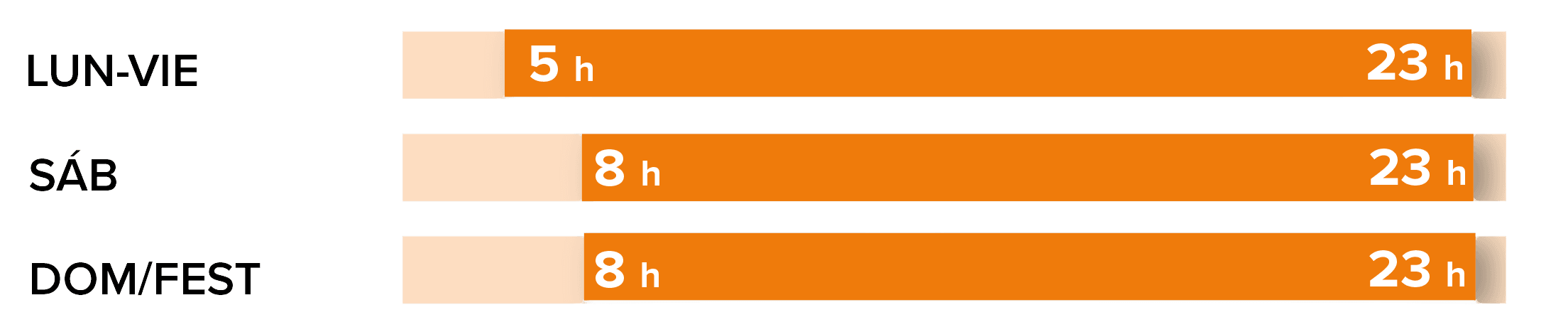Horario Torrejón- Nieves