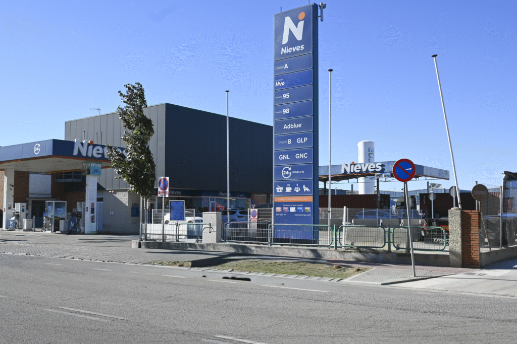 Estación de servicio de Zona Franca