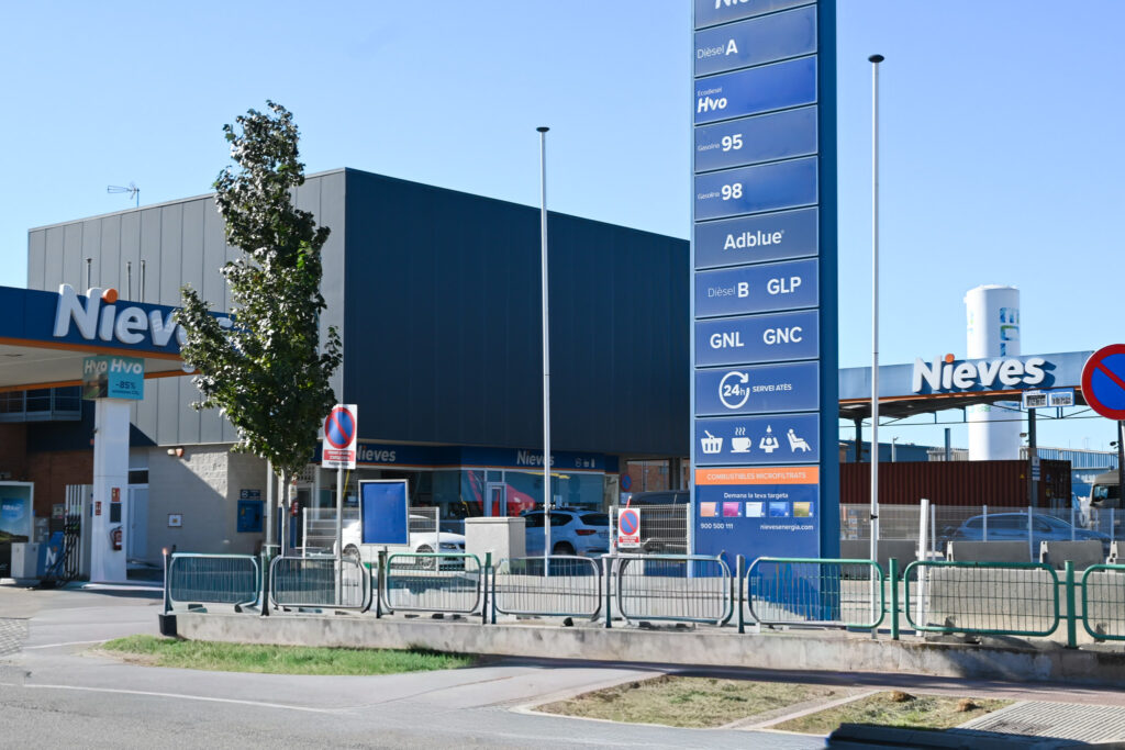 Estación de servicio de Zona Franca